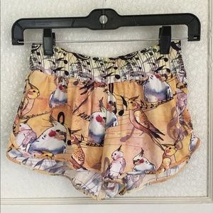 Songbird shorts